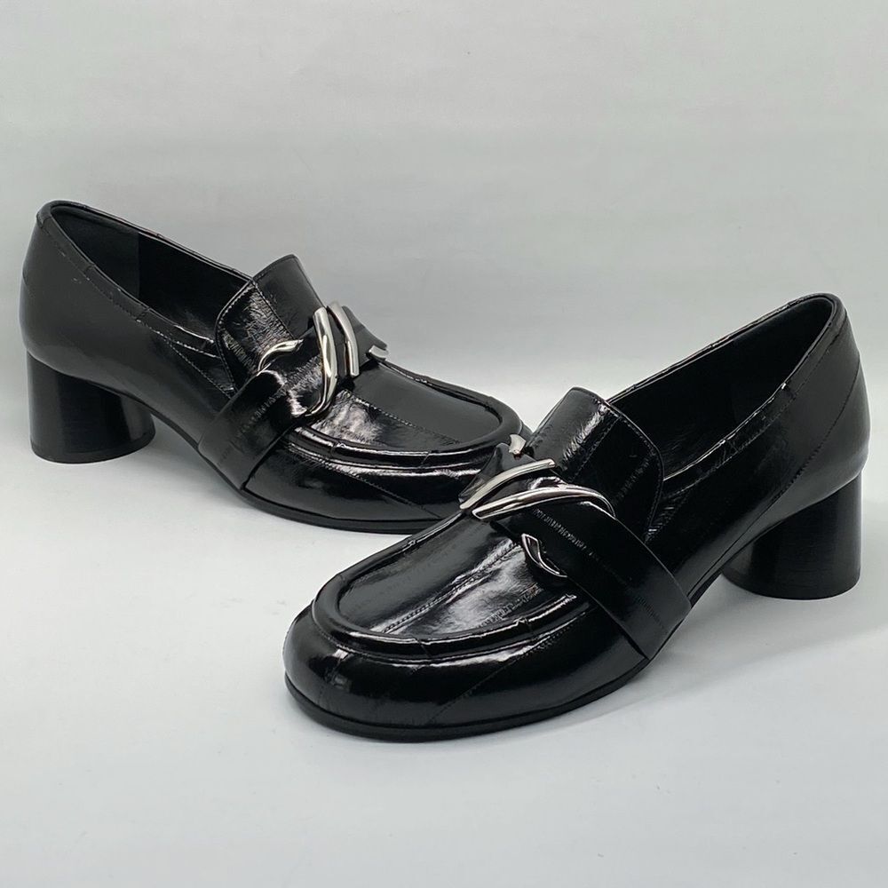 Proenza Schouler Monogram 55mm leather loafers size 39.5